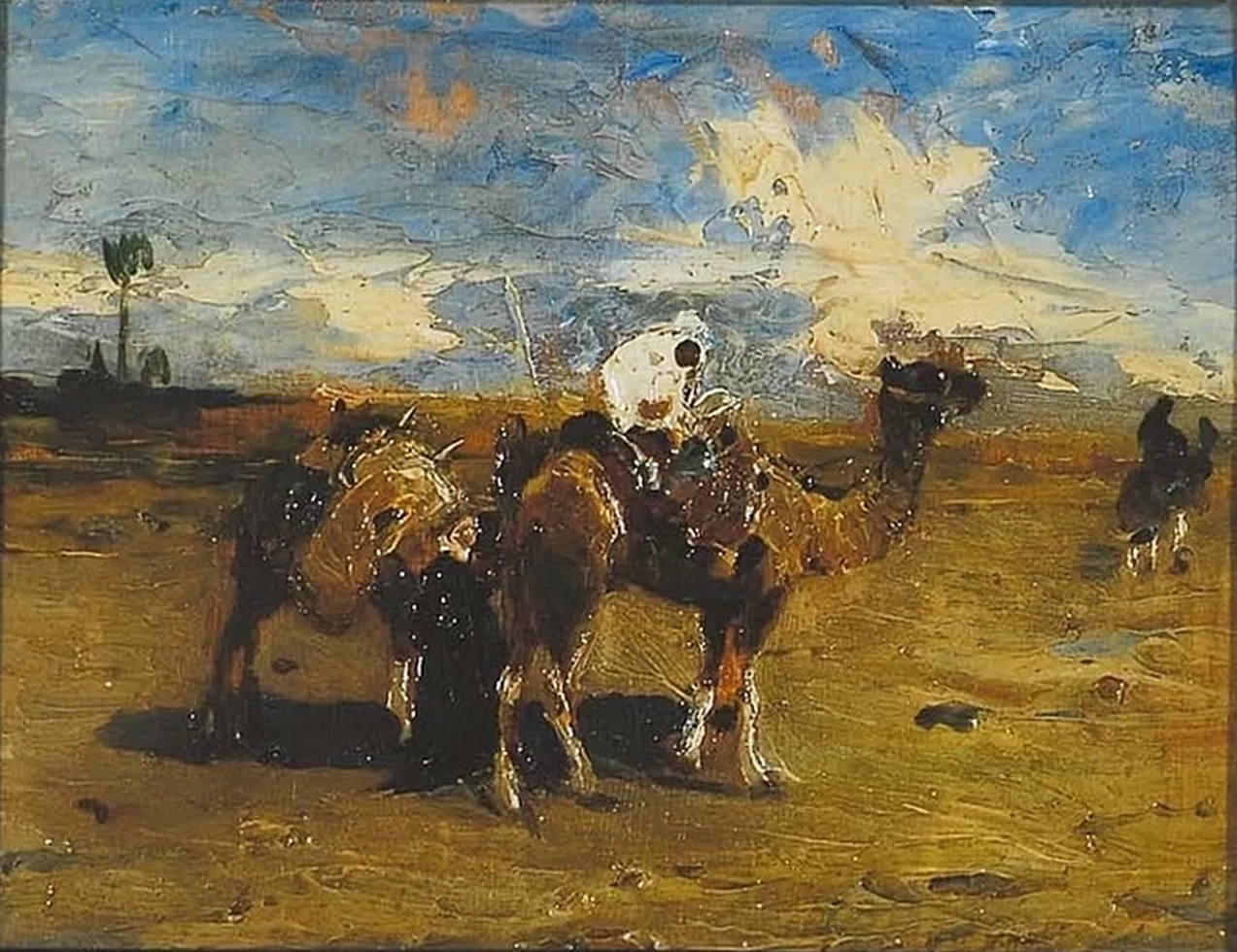 Beduini nel deserto